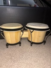Wood Bongo Drums 