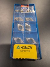 8x KORLOY DCGT 11T304-AK DCGT