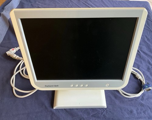 Packard bell white monitor - packard,