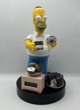 Rare Wesco The Simpsons Vintage 1998 Talking Alarm Clock Homer Simpson 