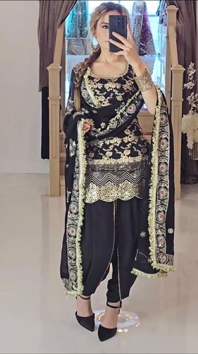Punjabi wedding wear vichitra - wedding,