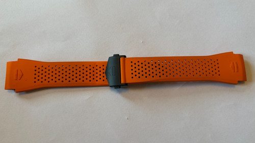 Tag heuer orange rubber - tag, strap