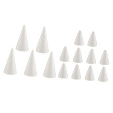 15PCS 7/10cm White Modelling