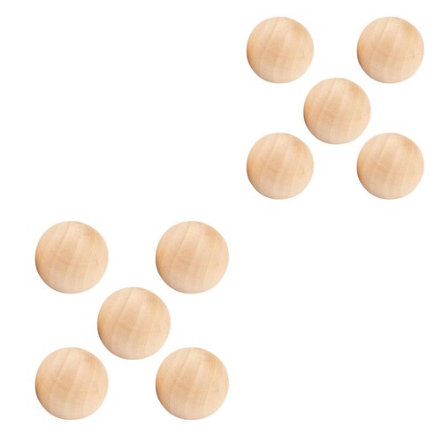 Pieces wooden balls wood - 5,
