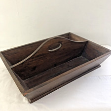 Vintage Wooden Butlers Cutlery