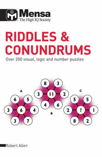 Mensa riddles conundrums - riddles,