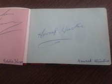 AUTOGRAPHS, HOWARD WINSTONE, BOXER & NEIL SEDAKA, JACK JONES. SINGERS
