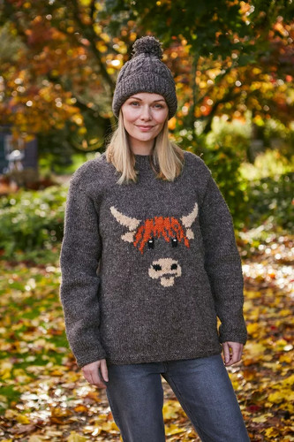 Pachamama hand knitted brown - pachamama, hand-knitted