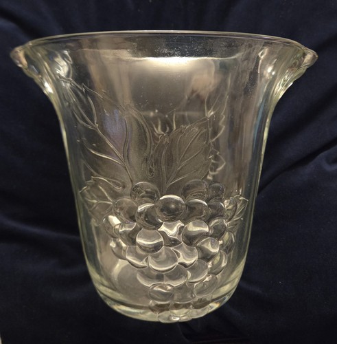 Vintage french pressed - french, glass