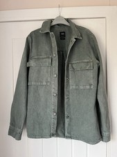 Mens zara denim shacket jacket