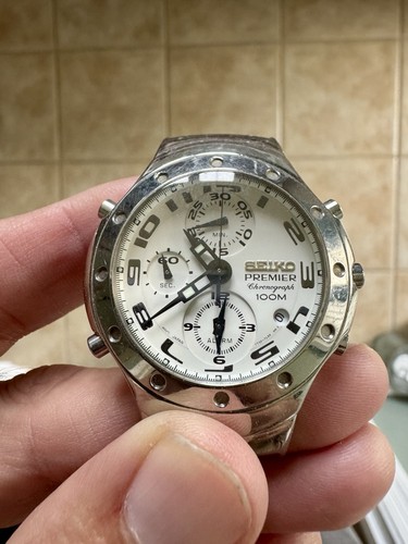 Seiko premier chronograph - premier,