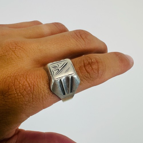 Ussr vintage men silver - silver, 916