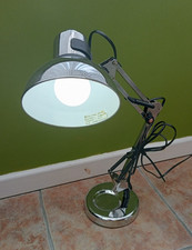 Chrome Desk Lamp, Flexi, Lloytron-style, nice used condition
