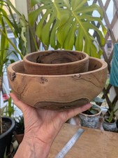 Handmade natural olive wood - natural,