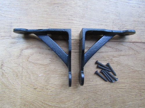 Pair cast iron vintage - of,