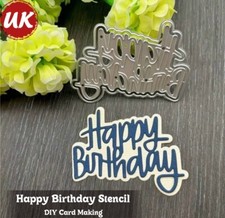 Happy Birthday Card Making Die