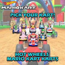 Hot Wheels Mario Kart Die Cast