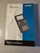Texas Instruments Ti- 85 Book Graphing Calculator Guidebook Instrument Manual
