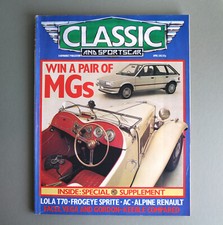 Classic and SportsCar April