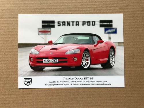 Dodge viper srt press - srt-10,