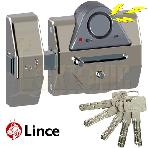 Lince rim door lock - lock, high