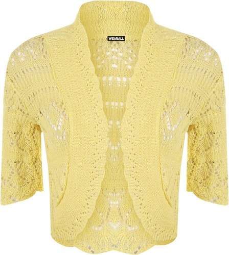 Ladies crochet shrug knitted - crochet,