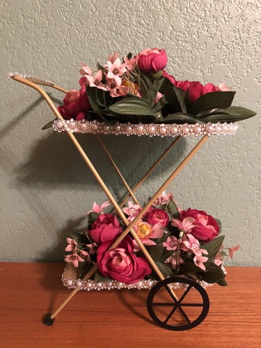 Two tiered flower - flower, decor