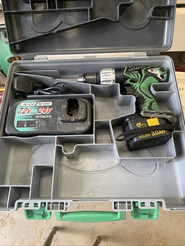 Hitachi cordless drill - 14.4v,