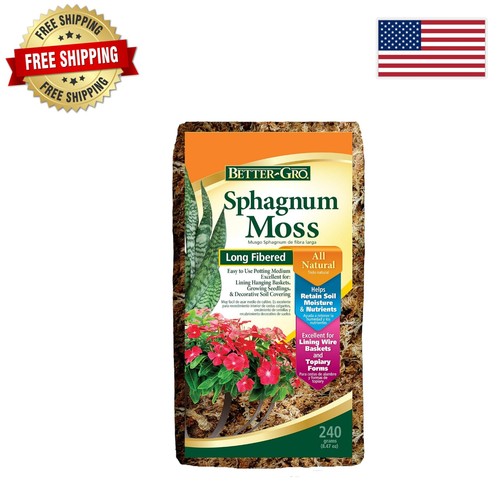 Sphagnum moss 100 - sphagnum, natural