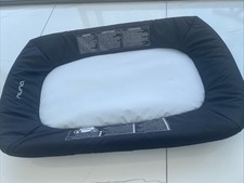 Nuna SENA Series Changer - Baby Changing Mat Crib - Caviar / Night black