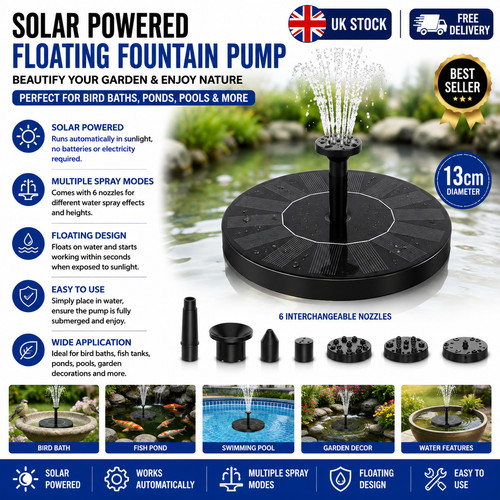 Solar powered floating water - floating,