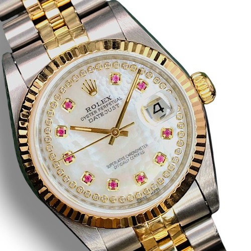 Rolex ladies datejust - ladies, gold