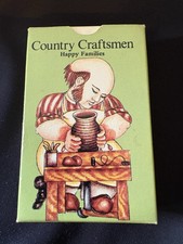 Happy Families Playing Cards Game- Country Craft-National Trust 1978 VGC