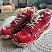 Kickers Kick Hi Top Patent