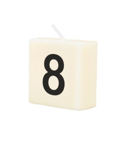 Letter candle - candle, 8
