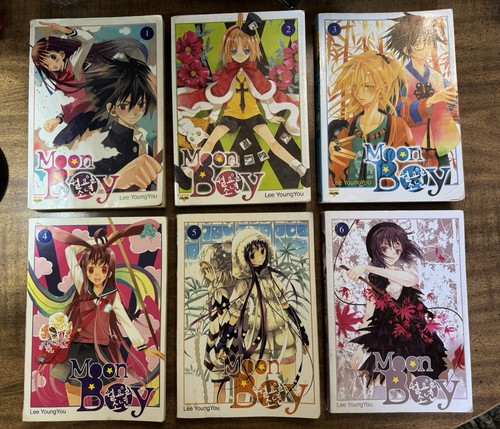 Moon boy manga series - manga, 1-6