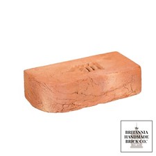 Single Bullnose Brick, Red