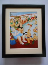 Beryl Cook print 'The Bathing