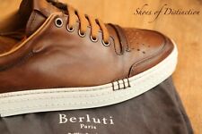Berluti Brown Leather Shoes Trainers Sneakers Mens UK 6.5 US 7.5 EU 40.5
