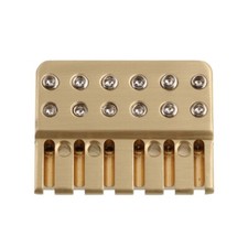 6 String Headless Guitar Brass