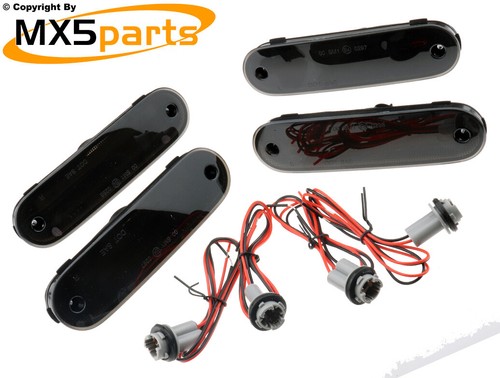 Mx5 led smoked bumper side - led,
