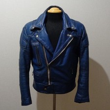 Vintage Interstate Pad Riders Jacket Single Riders Leather Jacket Mens Size 40