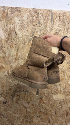 Ugg brown suede - suede, sheepskin