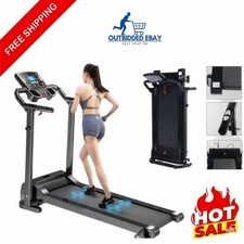 Treadmill Electric Running Motorized Foldable Jogging Home Gym Fitness Machine