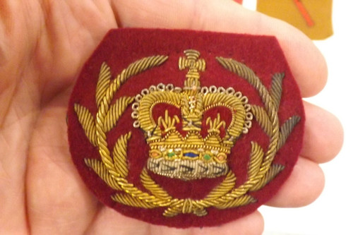 Military wire bullion badge - wire,