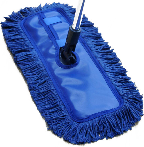 Waxed floor duster cotton - floor,