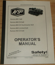 ARGO AURORA 800 & 950 8X8 XTV