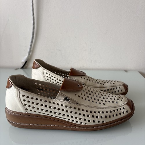 Rieker antistress leather slip - leather,