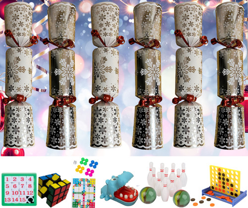 Large deluxe xmas crackers - xmas,