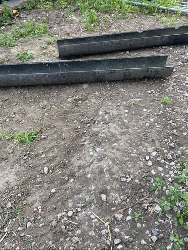 Cattle feed troughs there - there, is